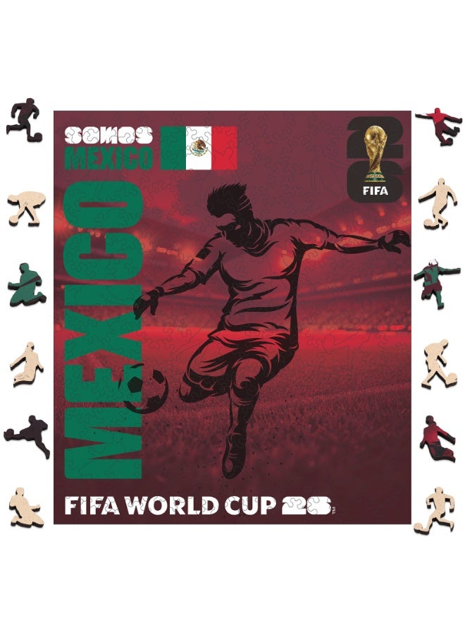 FIFA World Cup أحجية خشبية مرخصة رسميًا لكأس العالم 26™ - إصدار "نحن المكسيك" - 200 قطعة - Image 1